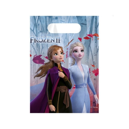 Frozen 2 | Partytüten 23 x 16.5 cm - 6 Stück