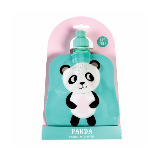 Faltbare Kinder Flasche | Panda | 200 ml