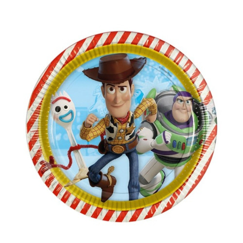 Toy Story | Pappteller 23 cm - 8 Stück