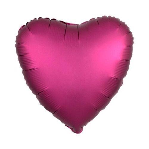 Herz pink | Heliumballon 46 cm - befüllt